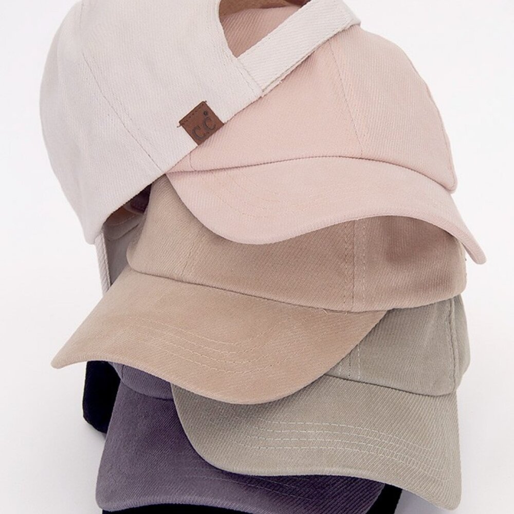 Women and Men Unisex Brushed Cotton Twill Baseball Cap